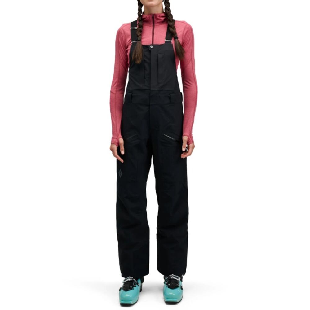Black Diamond Recon Stretch Bibs Size Women's Black M